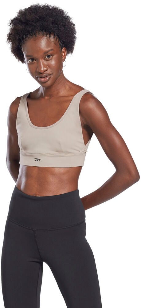 Reebok Studio Stripped Minimalist Sports-BH til kvinder