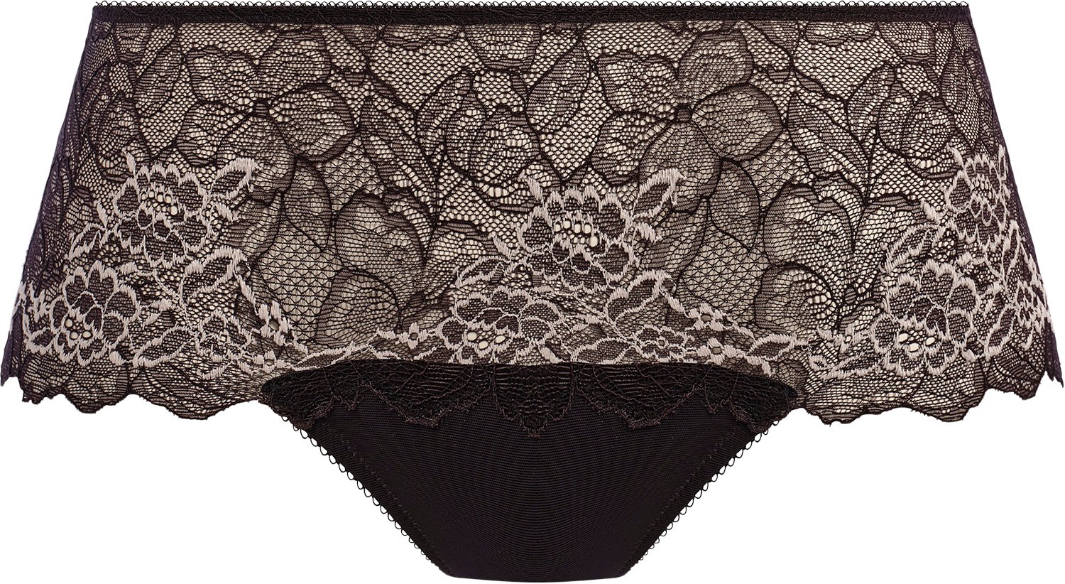 Lace Perfection Hipster fra Wacoal - Sort/Ivory tilbud