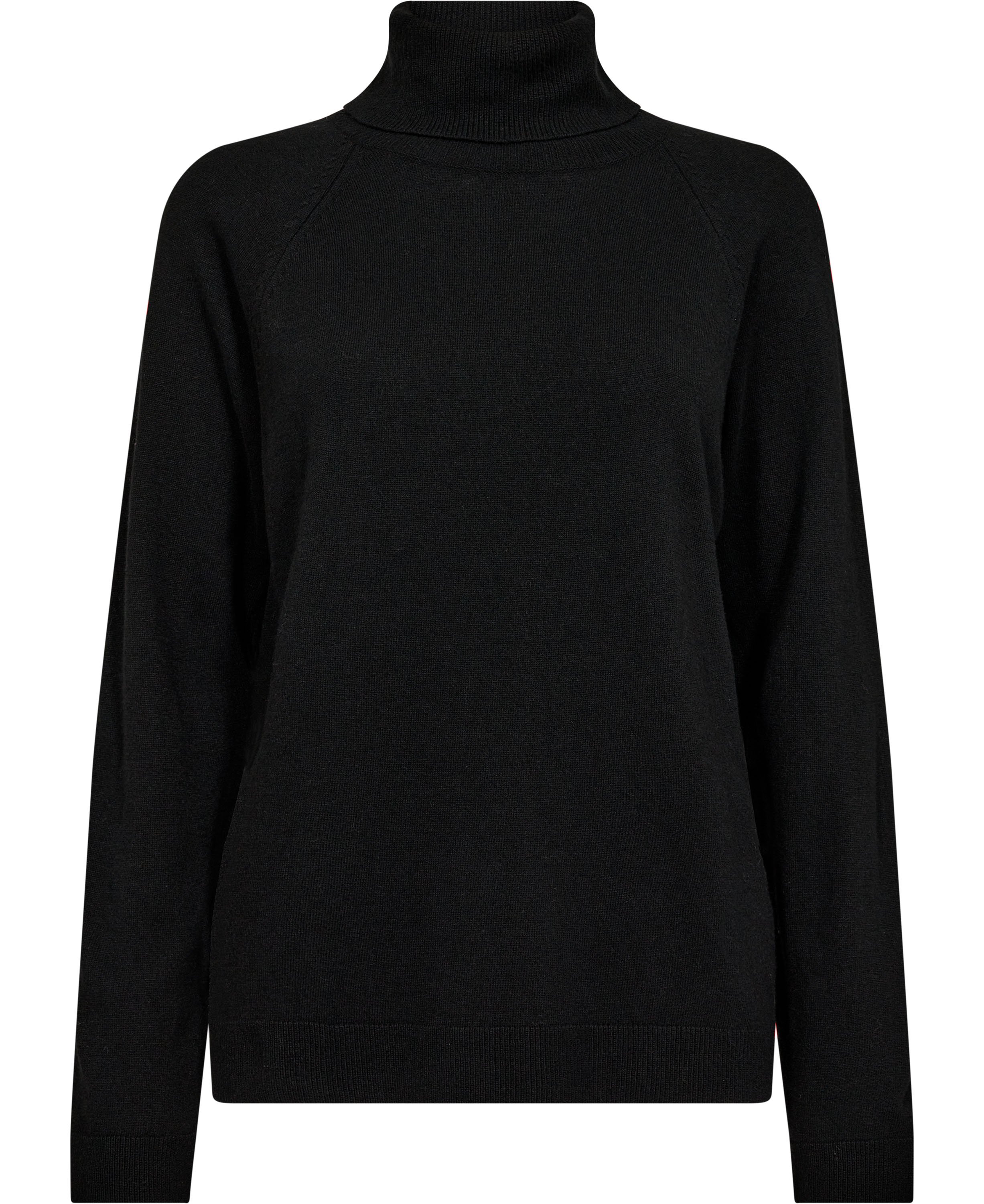 Elegant Sort Rullekrave Sweater fra United Colors of Benetton
