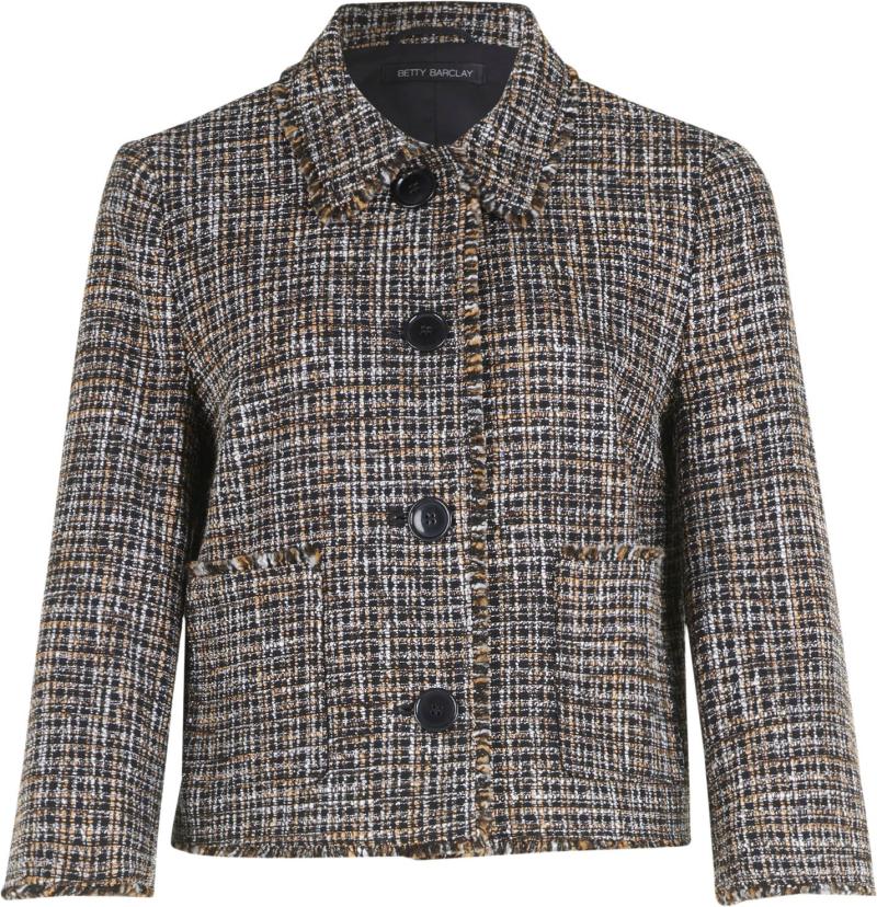 Klassisk Blazerjacke i Sort fra Betty Barclay hos Magasin