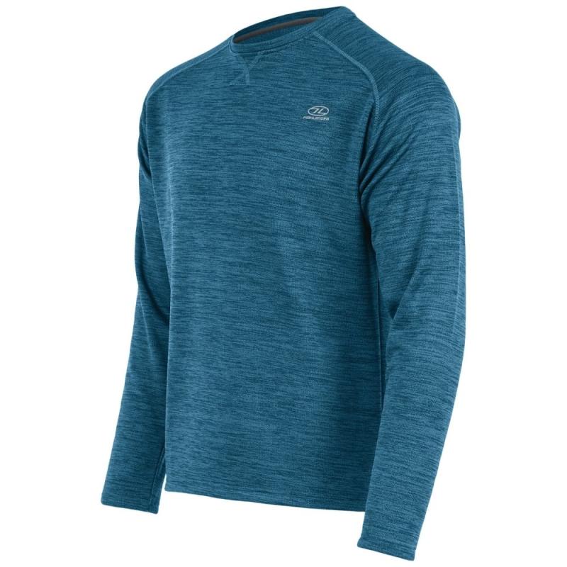 Fleece Crew Neck Sweater i Blå – Stilfuld og Komfortabel!