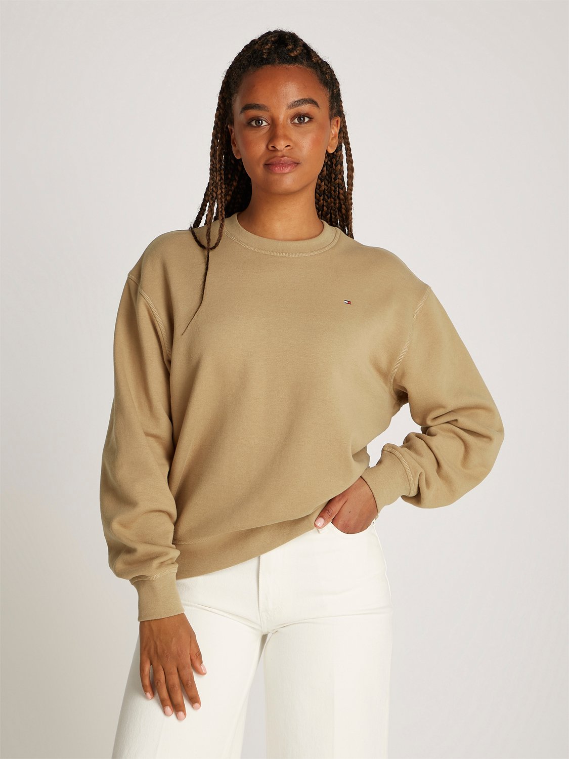 Reg Flag Chest Swtshrt fra Tommy Hilfiger hos Magasin 8720638637813
