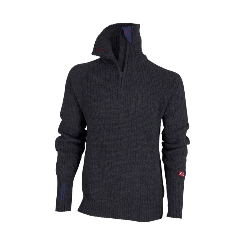 Ulvang Rav Zip Uld Sweater – Mørkegrå Kvalitet!