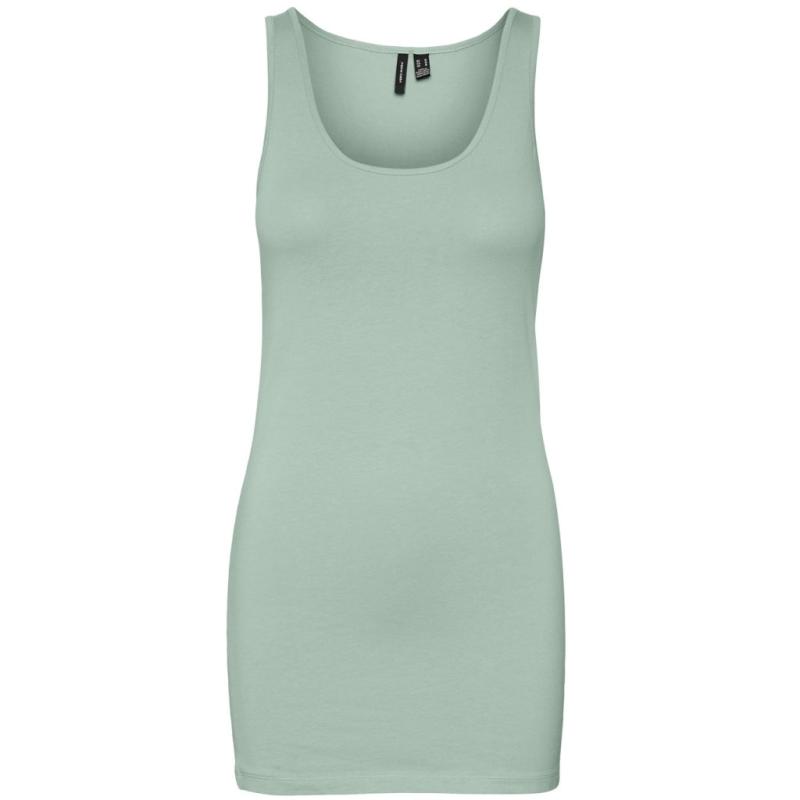 Vero Moda Dame Tanktop i Silt Green - Smart og Økologisk