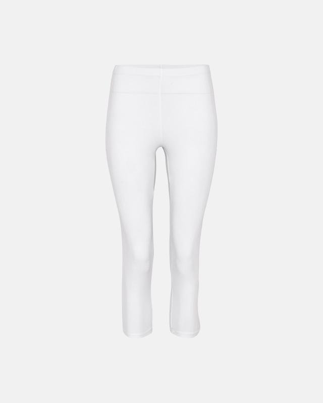 Økologiske Capri Leggings i Hvid fra Decoy hos Intimo.dk