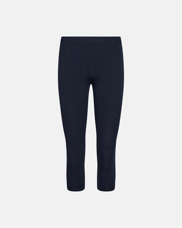 Capri Leggings i Bambusviskose – Navy fra Decoy